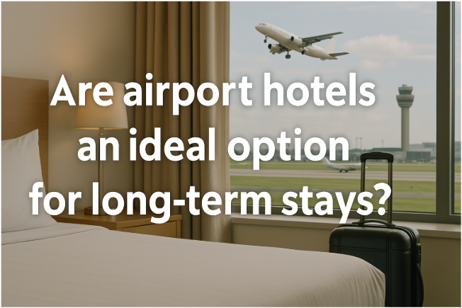 Are Airport Hotels an Ideal Option for Long-Term Stays?
